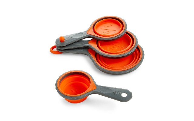 Art & Cook Collapsible Silicone Measuring Cups, Set of 4