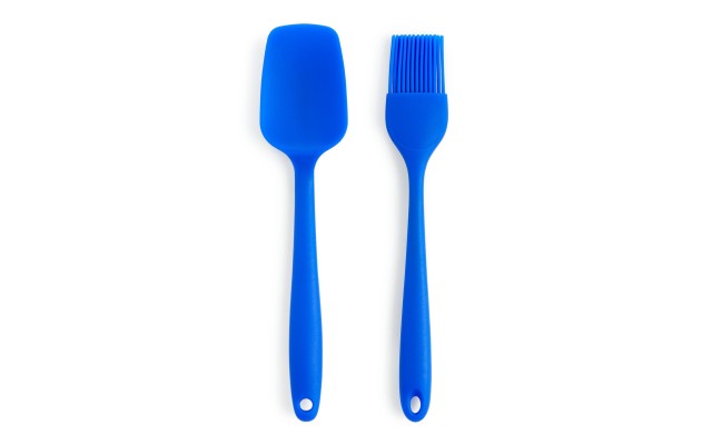 Art & Cook Silicone Spatula & Basting Brush, Set of 2