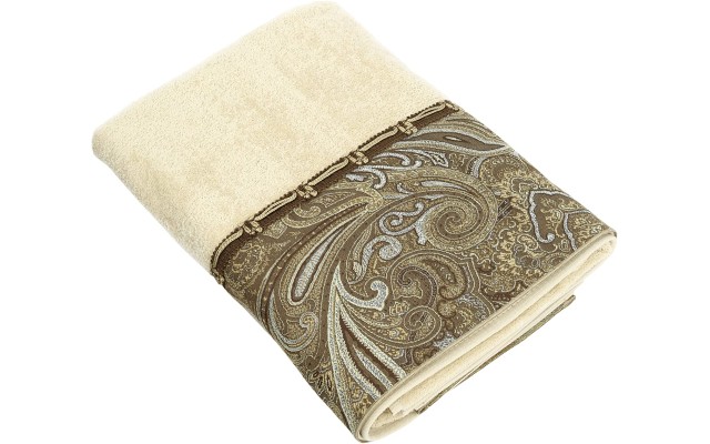  Linens 17894LIN Bradford Fingertip Towel, Linen