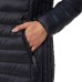  Ladies' Lightweight Fixed Hood Down Jacket, Black, 2X
