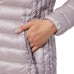  Ladies' Lightweight Fixed Hood Down Jacket, Pink, 2X