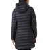  Ladies' Lightweight Fixed Hood Down Jacket, Black, 2X