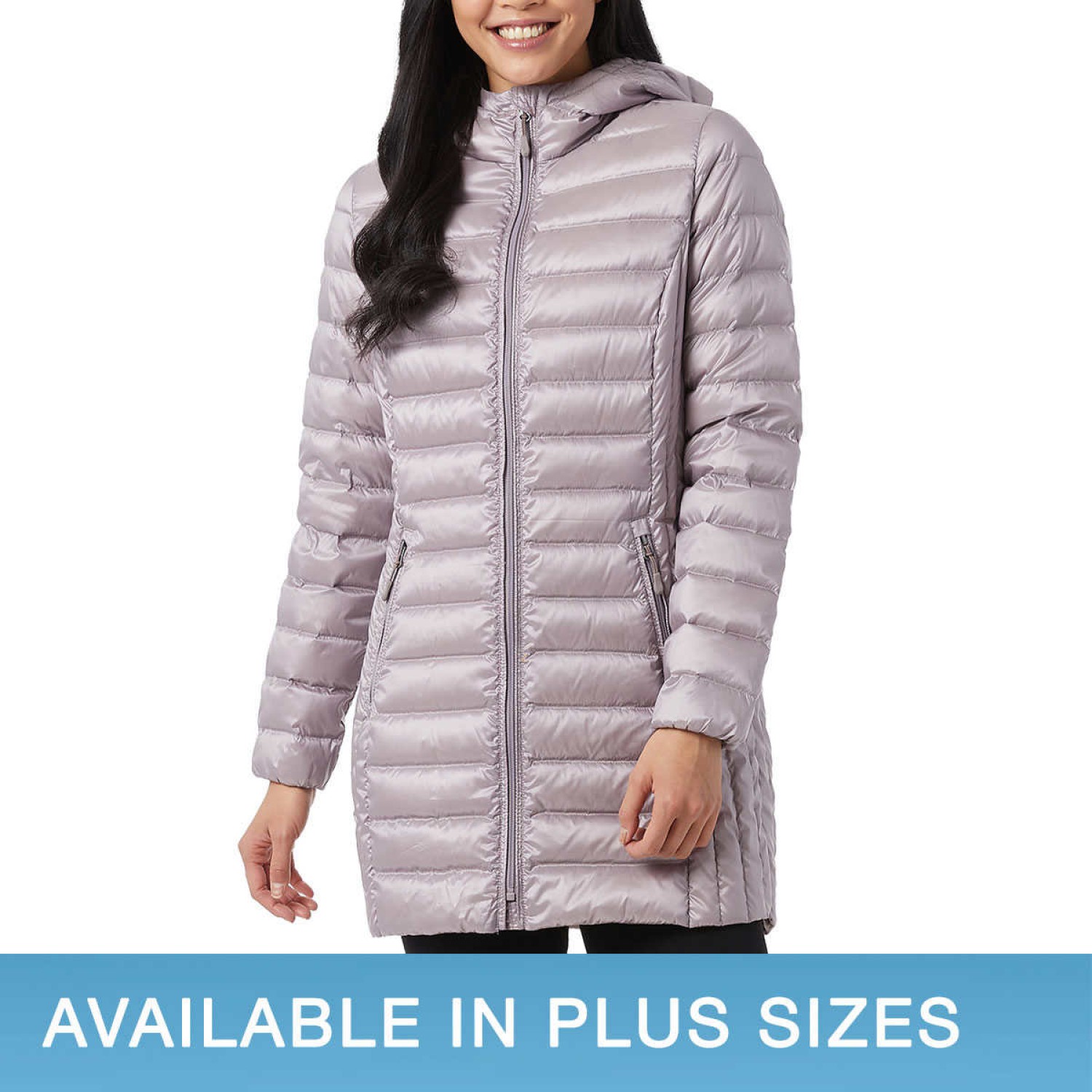 ladies thin puffer jacket