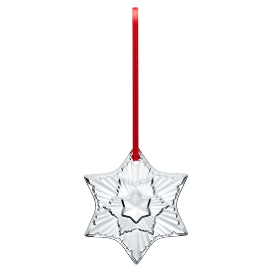  Annual 2020 Crystal Star Ornament, Silver
