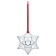  Annual 2020 Crystal Star Ornament, Silver