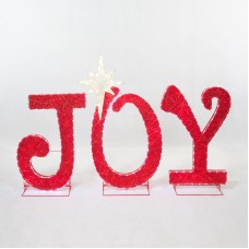 Berkley Jensen Joy Sign Sculpture 42.5″ LED Light