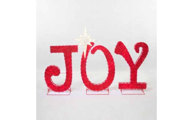  Joy Sign Sculpture 42.5″ LED Light