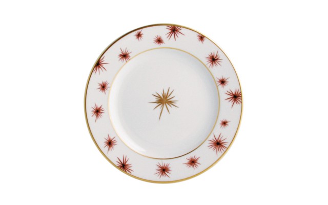  Etoiles Bread & Butter Plate, White