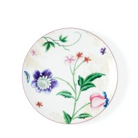 Bernardaud Favorita Coupe Bread & Butter Plate, Floral