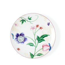 Bernardaud Favorita Coupe Bread & Butter Plate, Floral