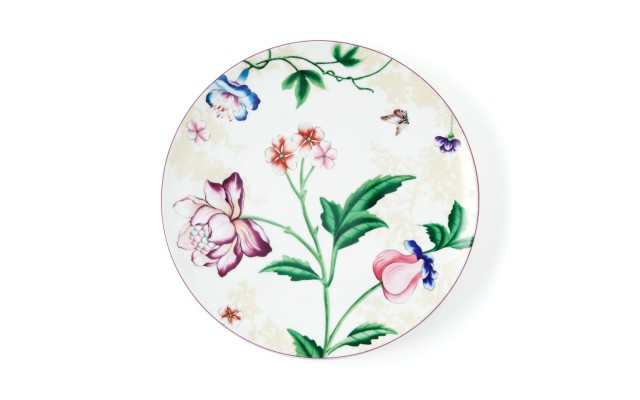  Favorita Coupe Dinner Plate, Floral