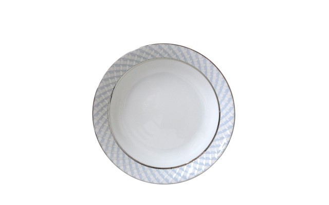  Paradise Coupe Soup Bowl, Platinum