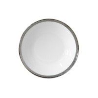 Bernardaud Torsade Coupe Soup Bowl, White