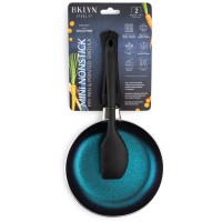 Brooklyn Steel Co. Galaxy Nonstick Mini Fry Pan 5.5″ & Spatula 2-Pc. Set
