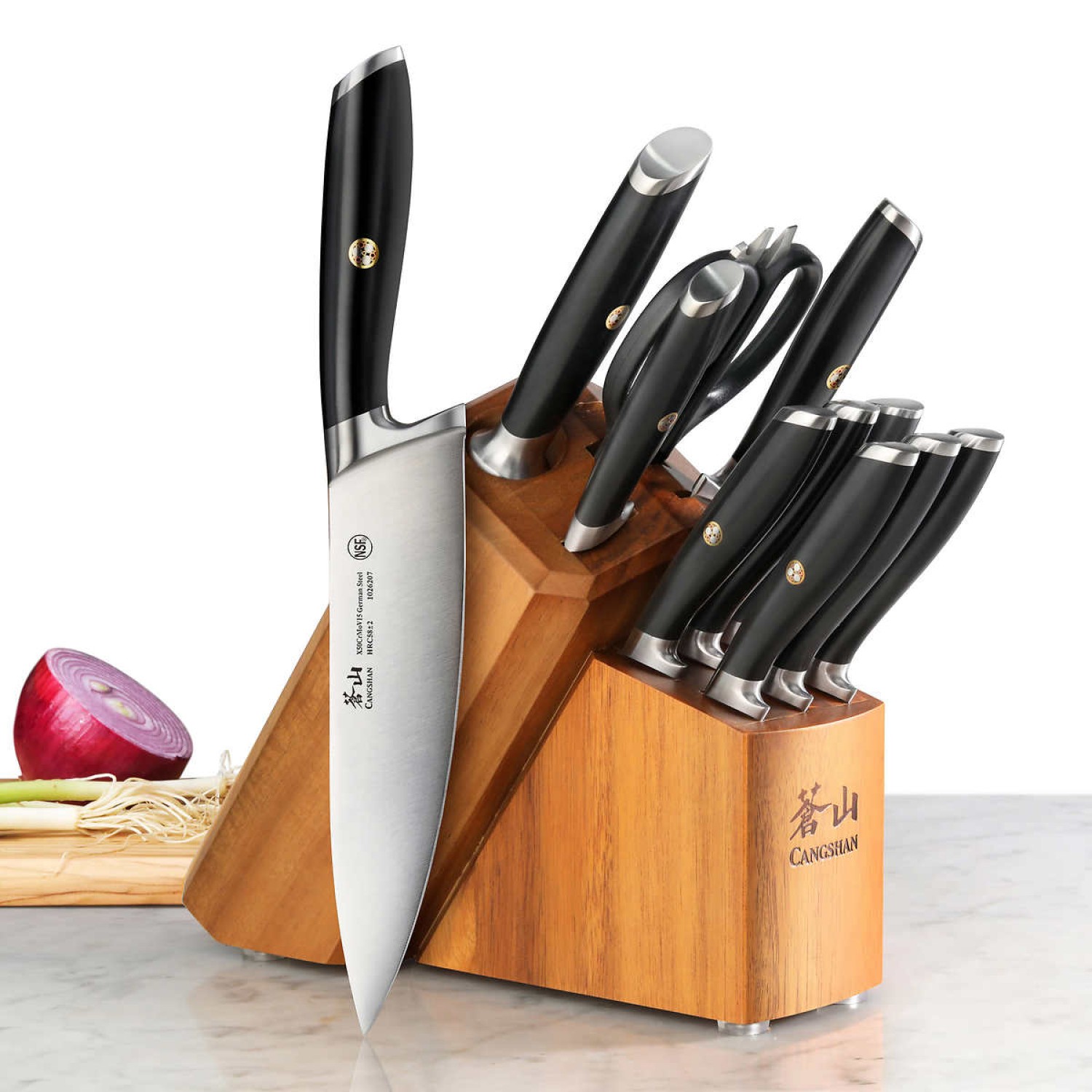 cangshan 12 piece knife set