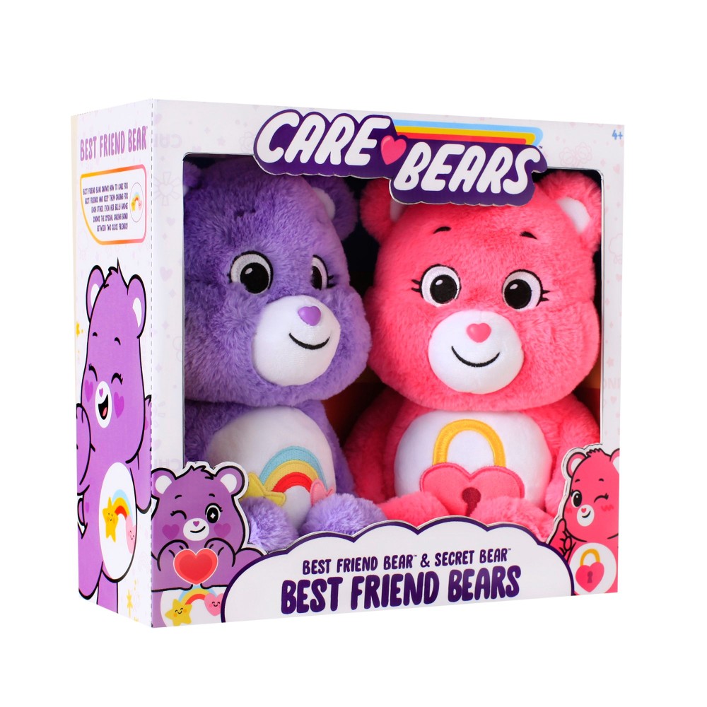 Care Bears Best Friends 14″ Plush 2 pk.