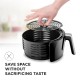  Turbofry 2 Liter Air Fryer, Dishwasher Safe Basket & Tray