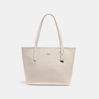 Coach Mini Leather City Zip Tote Purse