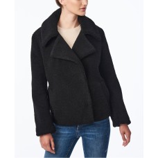 Collection B Juniors' Faux-Fur Teddy Coat