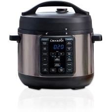 Crock-Pot 4-Quart Multi-Use MINI Express Crock Programmable Slow Cooker and Pressure Cooker with Manual Pressure Boil & Simmer