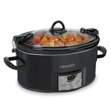 Crockpot 7-qt. Countdown Cook & Carry Slow Cooker, Black