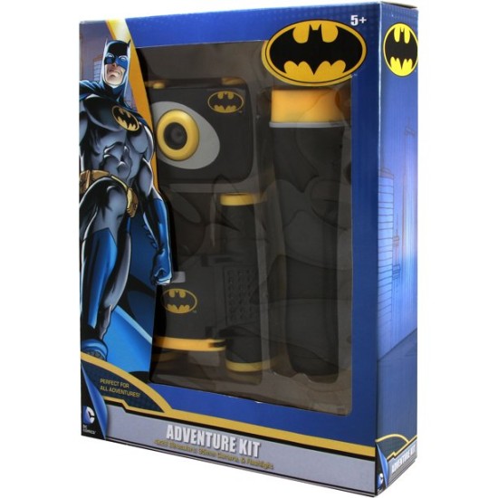  Batman Adventure Kit 4×28 Binoculars, Telescope & Flashlight Gift Set