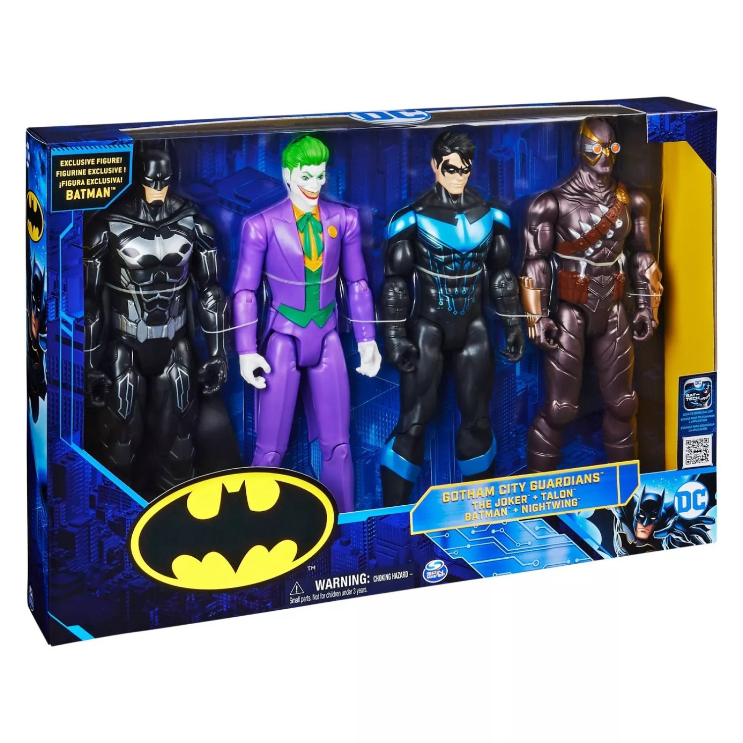 DC Comics The Gotham City Guardians Set – 12″ Fig (4-Pack)