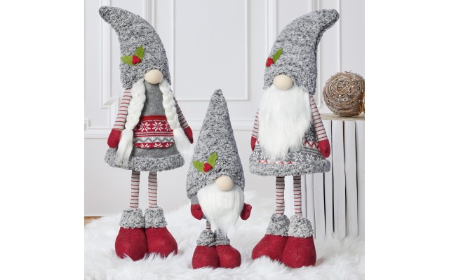 Decorative Christmas Gnomes Set of 3
