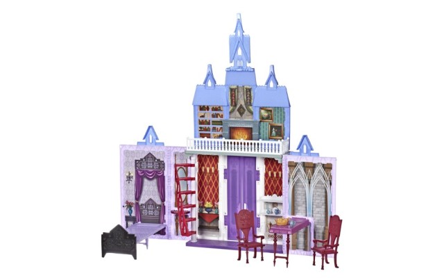  II Fold and Go Portable Arendelle Castle Dollhouse