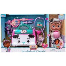 Disney Junior Doc McStuffins Lil’ Nursery Pal and Toy Hospital Doctor’s Bag Set