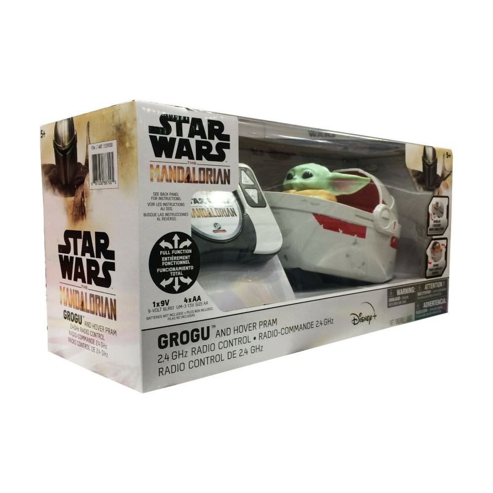 Disney Star Wars The Mandalorian Grogu and Hover Pram 2.4 GHz Radio ...