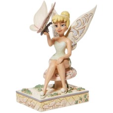 Disney Traditions Tinker Bell White Woodland Passionate Pixie by Jim Shore Statue