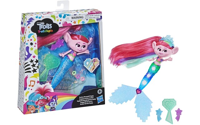DreamWorks  Topia Techno Mermaid Poppy Doll