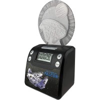 eKids Star Wars Episode Light Up Alarm Clock with USB Charging