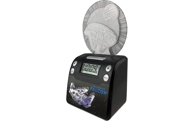  Star Wars Episode Light Up Alarm Clock with USB Charging