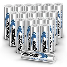 Energizer Ultimate Lithium 18-Pack Longest-Lasting AA Battery