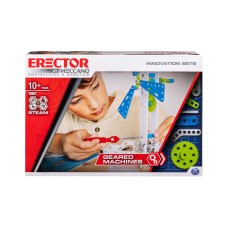 Erector by Meccano, Geared Machines S.t.e.a.m. Building Kit with Moving Parts