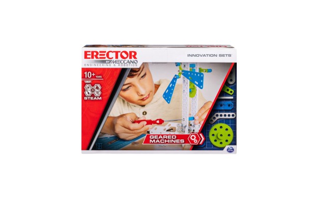 Erector by , Geared Machines S.t.e.a.m. Building Kit with Moving Parts