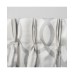  Curtains Kochi Linen Blend Pinch Pleat Curtain Panel Pair 27″ x 96″