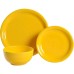  Bistro 3-pc. Dinnerware Set, Daffodil