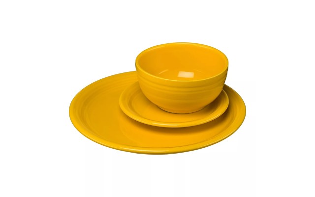  Bistro 3-pc. Dinnerware Set, Daffodil