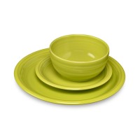 Fiesta Bistro 3-pc. Dinnerware Set, Lemongrass