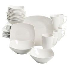 Gibson Home 30pc Ceramic Zen Buffetware Dinnerware Set