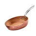  10″ Frypan with Lid – Copper