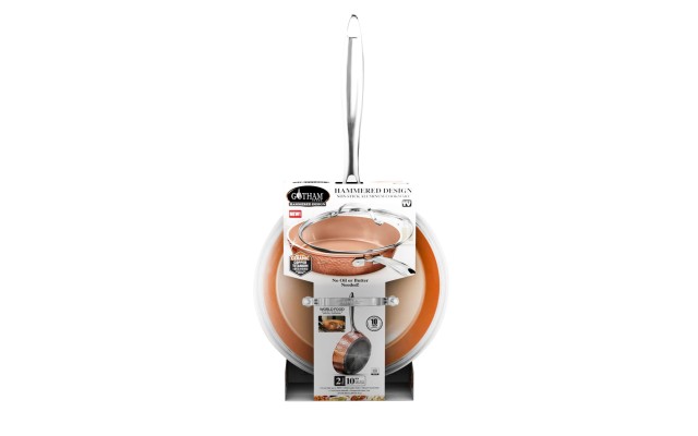 10″ Frypan with Lid – Copper