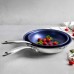  Diamond PRO Stainless Steel Tri-Ply Exterior with  Non-Stick Interior in Blue Saute Pans, 2-piece Set