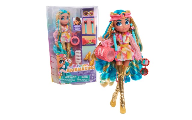  Hairmazing Kaleidoscope Series Fashion Doll 6 Styling Accessories and a Brush, Noah