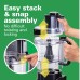  12-Cup Stack & Snap Food Processor