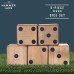 Hammer + Axe Oversized Wood Dice Set