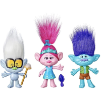 Hasbro Dreamworks Trolls World Tour Friendship Pack – 3 Piece Dolls
